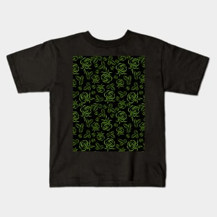 Roses pattern Kids T-Shirt